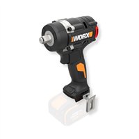 WORX WX273.9 Llave de impacto a batería 20V, 600 Nm, motor sin escobillas, sin batería ni cargador 2