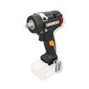 WORX WX273.9 Llave de impacto a batería 20V, 600 Nm, motor sin escobillas, sin batería ni cargador