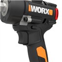 WORX WX273.9 Llave de impacto a batería 20V, 600 Nm, motor sin escobillas, sin batería ni cargador