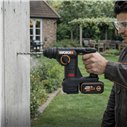WORX WX387.9 Martillo rotativo a batería 20V SDS-Plus, 2,0 J, Brushless, sin batería ni cargador
