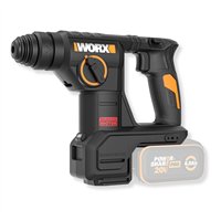 WORX WX387.9 Martillo rotativo a batería 20V SDS-Plus, 2,0 J, Brushless, sin batería ni cargador 2