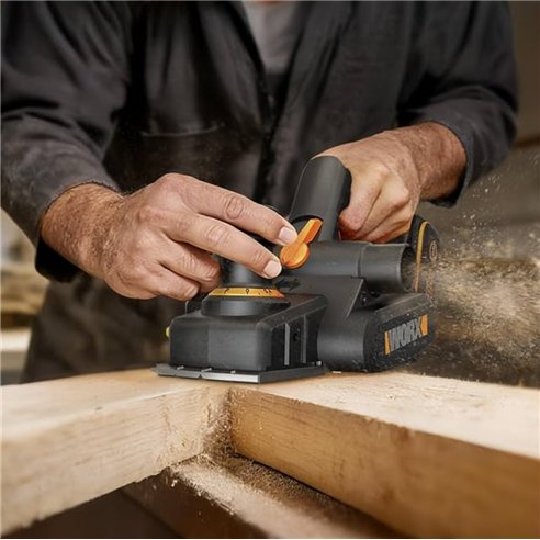 WORX WX620.9 Cepillo a batería 20V, 82 mm, Brushless, sin batería ni cargador