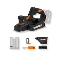 WORX WX620.9 Cepillo a batería 20V, 82 mm, Brushless, sin batería ni cargador