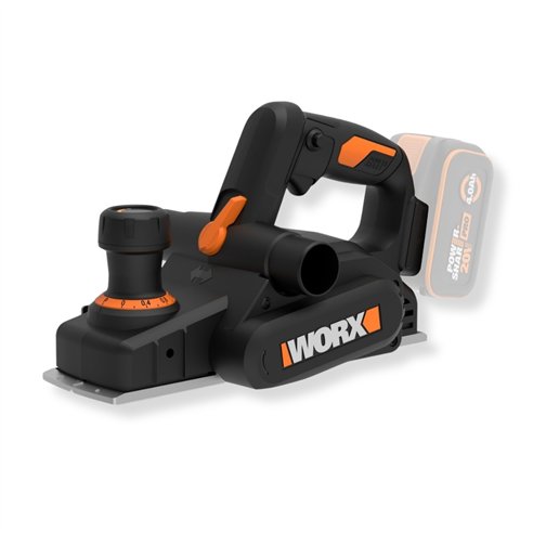 WORX WX620.9 Cepillo a batería 20V, 82 mm, Brushless, sin batería ni cargador