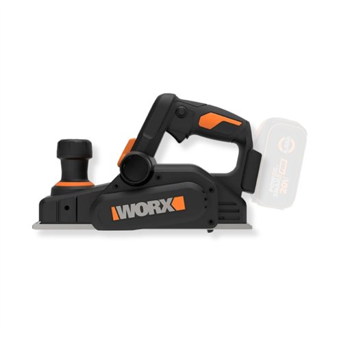 WORX WX620.9 Cepillo a batería 20V, 82 mm, Brushless, sin batería ni cargador
