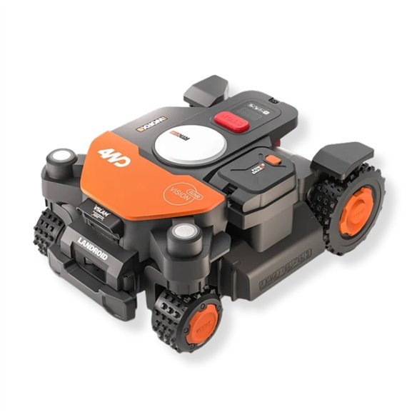 WORX WR340E Robot tondeuse Landroid Vision Cloud RTK 4WD 600 m² sans câble périphérique