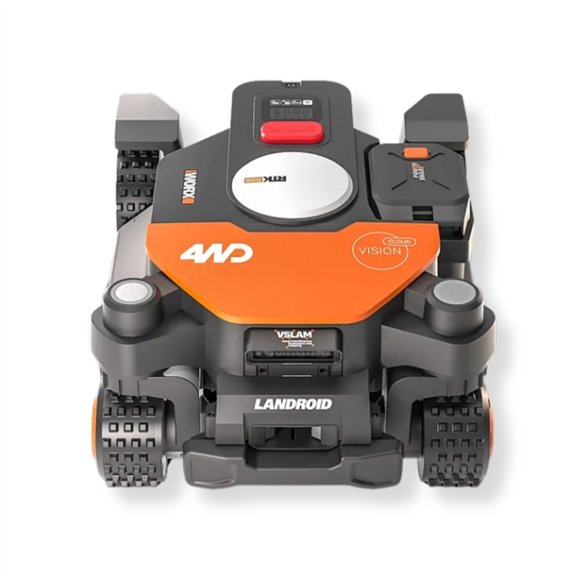 WORX WR340E Robot tondeuse Landroid Vision Cloud RTK 4WD 600 m² sans câble périphérique