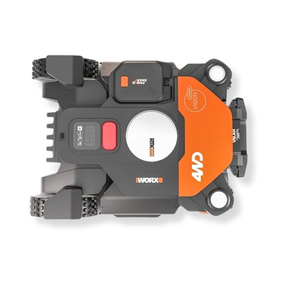WORX WR340E Robot tondeuse Landroid Vision Cloud RTK 4WD 600 m² sans câble périphérique