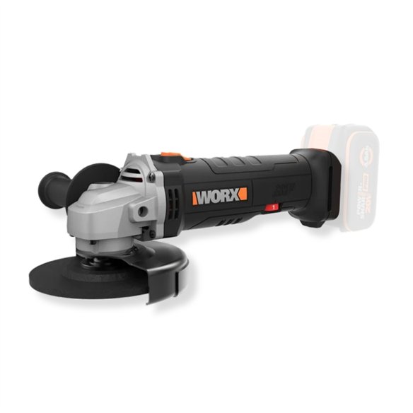 WORX WX807.9 Amoladora angular a batería 20V 125 mm velocidad variable sin batería ni cargador