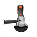 WORX WX808 Amoladora angular a batería 20V 115 mm con batería 4,0 Ah y cargador