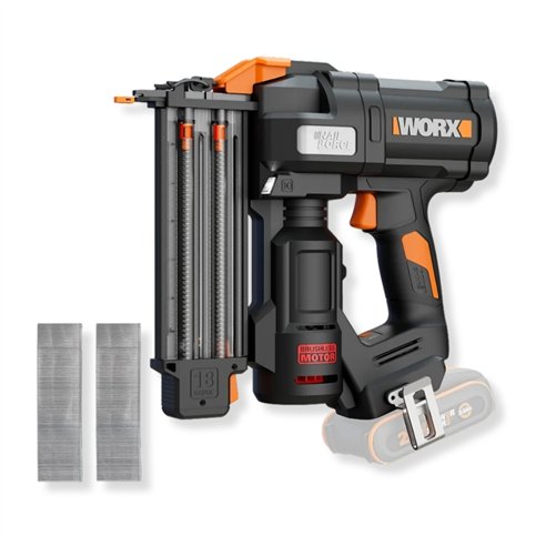 WORX WX838.9 Clavadora a batería Brushless 20V 18GA 15-54 mm sin batería ni cargador