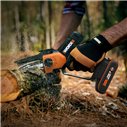 Sierra de poda a batería 20V 12 cm WORX | WG326E.9 | Sin batería ni cargador