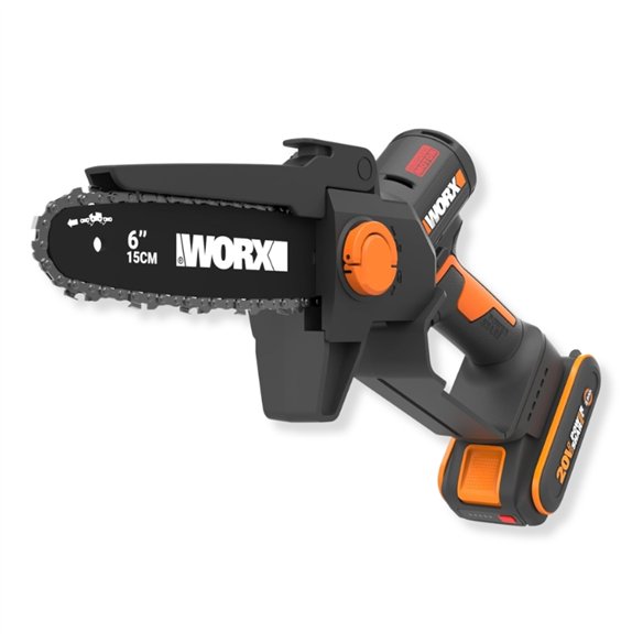 Sierra de poda a batería Brushless 20V 15 cm WORX | WG327E | Con batería 2,0 Ah y cargador