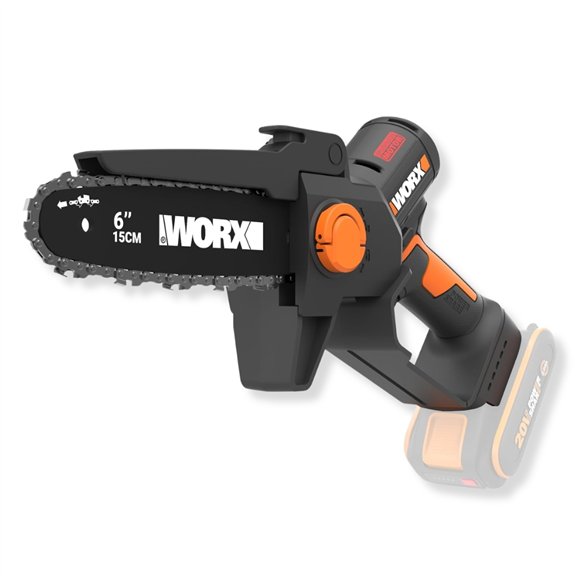 Sierra de poda a batería Brushless 20V 15 cm WORX | WG327E.9 | Sin batería ni cargador