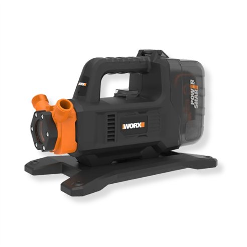 Bomba de agua a batería 20V 1.300 l/h WORX | WG830E | Con batería 4,0 Ah y cargador