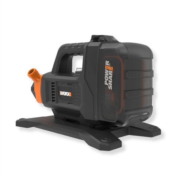 Bomba de agua a batería 20V 1.300 l/h WORX | WG830E | Con batería 4,0 Ah y cargador