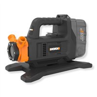 Bomba de agua a batería 20V 1.300 l/h WORX | WG830E.9 | Sin batería ni cargador