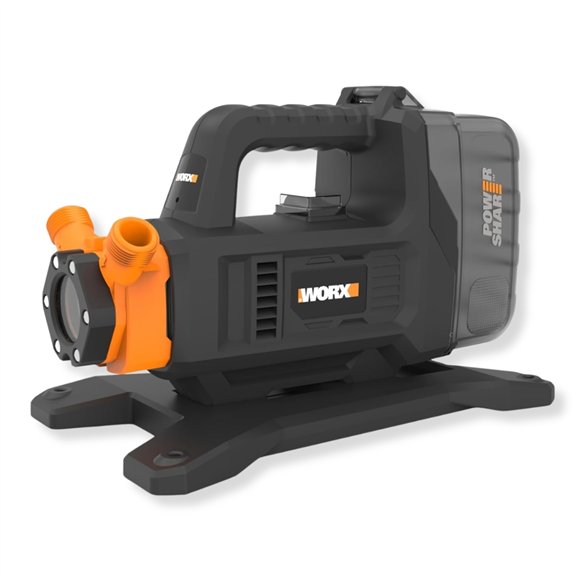 Bomba de agua a batería 20V 1.300 l/h WORX | WG830E.9 | Sin batería ni cargador