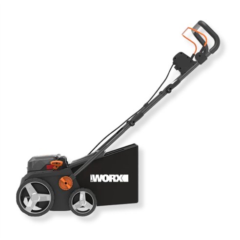 Escarificador y aireador a batería Brushless 40V 36 cm WORX | WG855E | 2 baterías 4,0 Ah y cargador