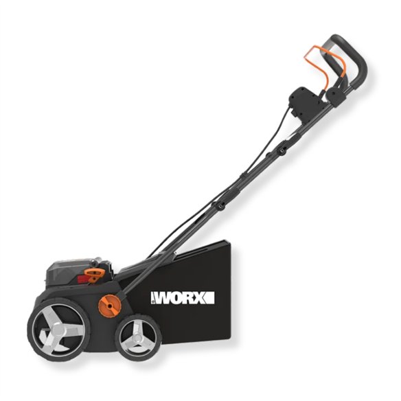 Escarificador y aireador a batería Brushless 40V 36 cm WORX | WG855E | 2 baterías 4,0 Ah y cargador