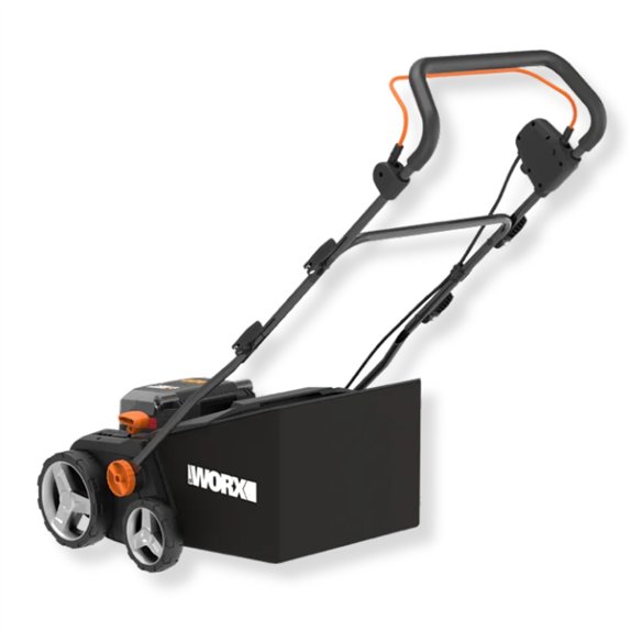 Escarificador y aireador a batería Brushless 40V 36 cm WORX | WG855E | 2 baterías 4,0 Ah y cargador