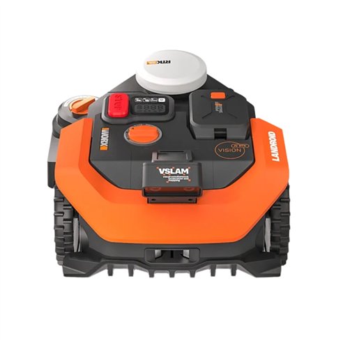 Robot cortacésped Landroid Vision Cloud RTK 800 m² WORX | WR308E | Sin cable delimitador