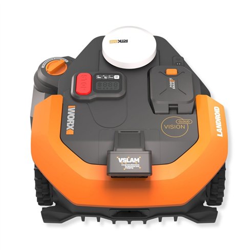Robot cortacésped Landroid Vision Cloud RTK 1.200 m² WORX | WR312E | Sin cable delimitador