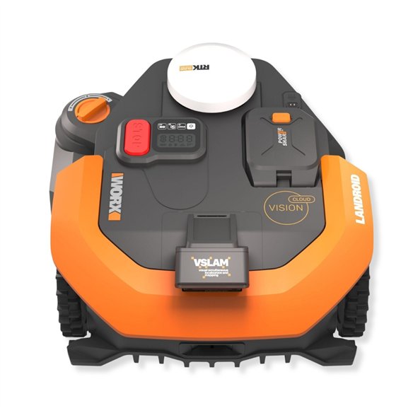 Robot cortacésped Landroid Vision Cloud RTK 1.200 m² WORX | WR312E | Sin cable delimitador