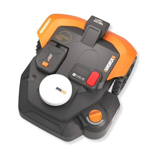 Robot cortacésped Landroid Vision Cloud RTK 1.200 m² WORX | WR312E | Sin cable delimitador