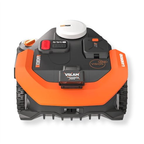 Robot cortacésped Landroid Vision Cloud RTK 1.800 m² WORX | WR318E | Sin cable delimitador