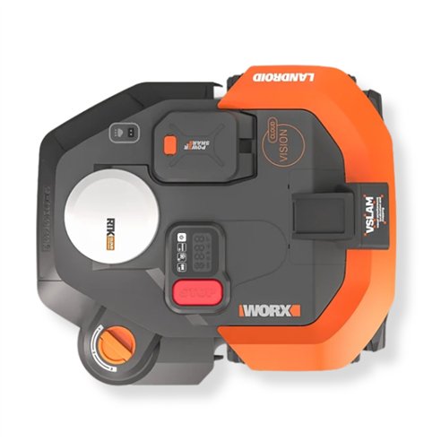 Robot cortacésped Landroid Vision Cloud RTK 1.800 m² WORX | WR318E | Sin cable delimitador
