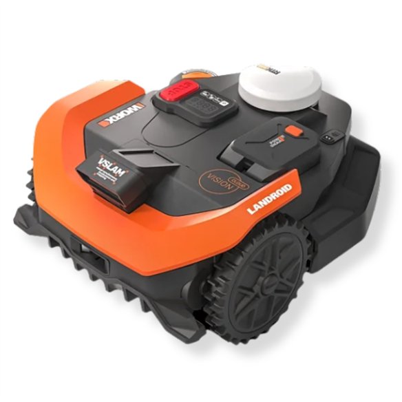 Robot cortacésped Landroid Vision Cloud RTK 1.800 m² WORX | WR318E | Sin cable delimitador