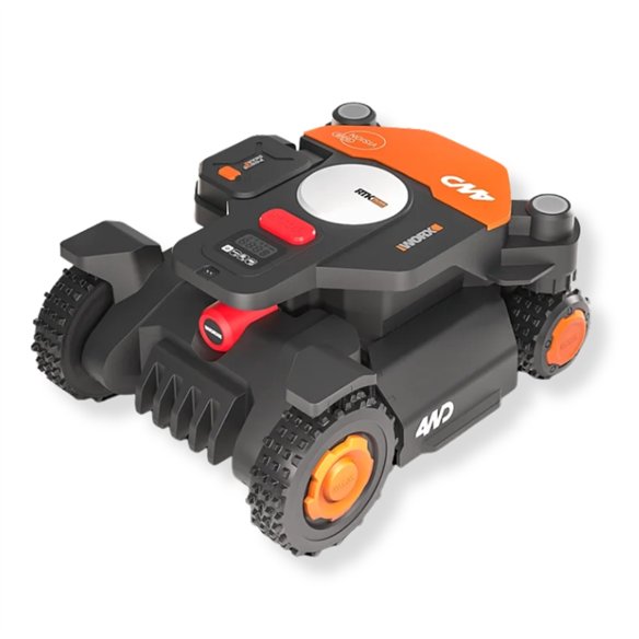 Robot cortacésped Landroid Vision Cloud RTK 4WD 1.000 m² WORX | WR341E | Sin cable delimitador