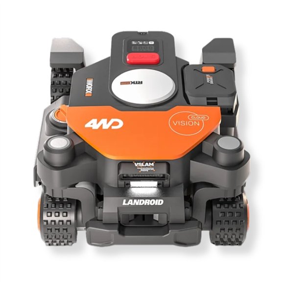 Robot cortacésped Landroid Vision Cloud RTK 4WD 4000 m² WORX | WR344E | Sin cable delimitador