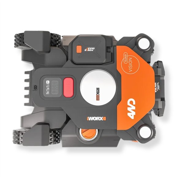 Robot cortacésped Landroid Vision Cloud RTK 4WD 4000 m² WORX | WR344E | Sin cable delimitador