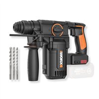 Martillo perforador a batería 20V 2,6 J Brushless WORX | WX388.9 | Sin batería ni cargador