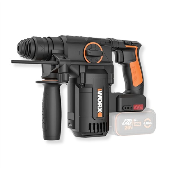 Martillo perforador a batería 20V 2,6 J Brushless WORX | WX388.9 | Sin batería ni cargador