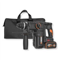 Martillo perforador a batería 20V 28 mm 3,0 J Brushless WORX | WX389 | Batería 4 Ah y cargador

FR 2