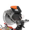 Ingletadora telescópica a batería 20V 220 mm con guía láser WORX | WX845.9 | Sin batería ni cargador