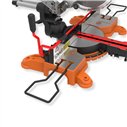 Ingletadora telescópica a batería 20V 220 mm con guía láser WORX | WX845.9 | Sin batería ni cargador