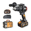 Taladro percutor a batería 20V 85 Nm WORX | WX356 | 2 baterías 4 Ah y cargador