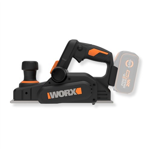 Cepillo a batería Brushless 20V WORX | 82 mm | 2 mm | WX620