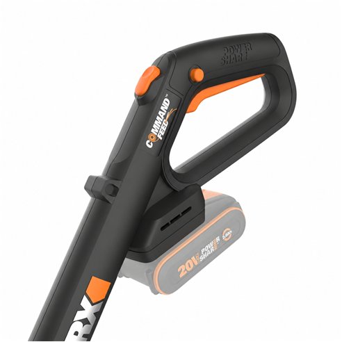WORX WG171E.9 Cortabordes Batería 20V 30 cm 3 en 1 sin Batería ni Cargador