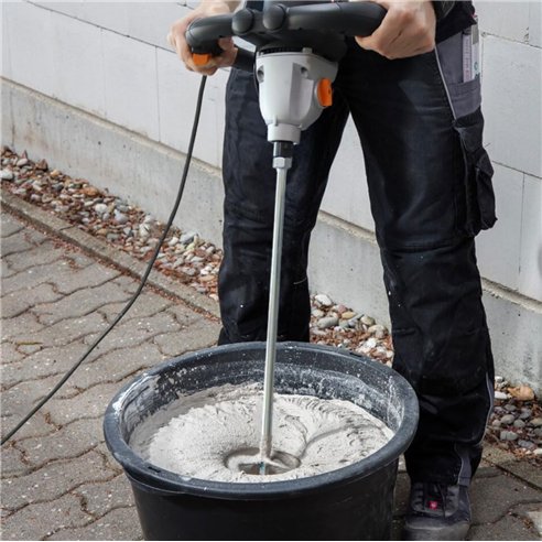 WORX WX598 Mezclador Eléctrico 1600W M14, Varilla 160 mm, 2 Velocidades