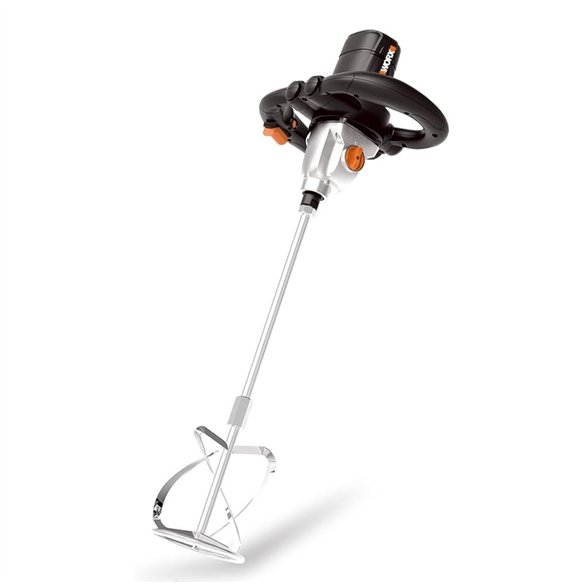 WORX WX598 Mezclador Eléctrico 1600W M14, Varilla 160 mm, 2 Velocidades