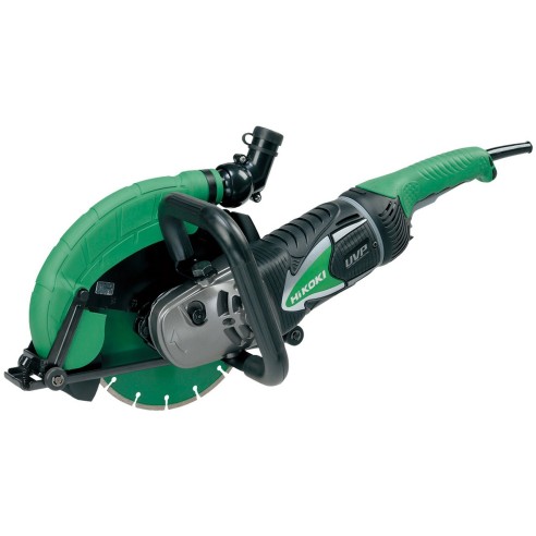 Amoladora Hikoki CM9UBY - 230 mm - 2.600 W - Con cabezal de aspiración, 6.600 rpm