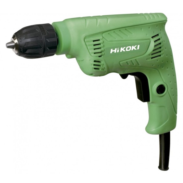 Taladro eléctrico Hikoki D10VST - 450W - 0-3200 rpm - Portabrocas automático 10 mm - Compacto y ligero Taladro eléctrico Hikoki D10VST - 450W - 0-3200 rpm - Portabrocas automático 10 mm - Compacto y ligero