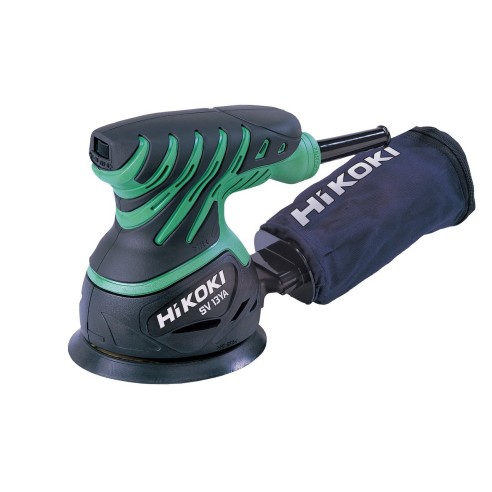 Lijadora rotorbital Hikoki SV13YA - 230W - 125 mm - Velocidad ajustable, recolección de polvo - Con maletín