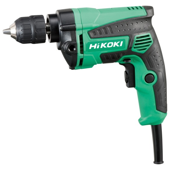 Taladro eléctrico Hikoki D10VC3 - 600W - Velocidad variable y reversible - Portabrocas 10 mm Taladro eléctrico Hikoki D10VC3 - 600W - Velocidad variable y reversible - Portabrocas 10 mm