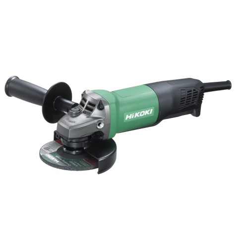 Miniamoladora Hikoki G12SQ2 - 115 mm - 900 W - Cuerpo extra delgado, interruptor de pala sin bloqueo